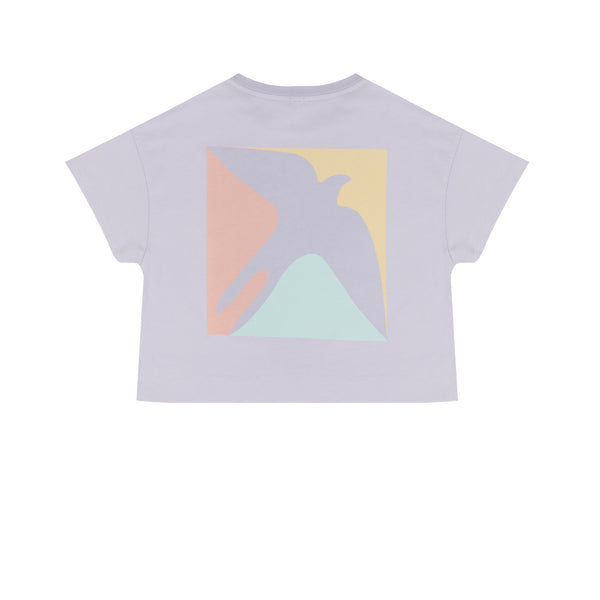 Jenest Livia Logo Shirt Light Lavender