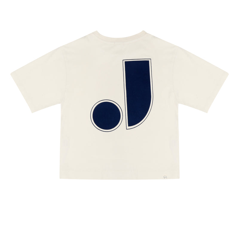 Jenest Mase J T-shirt Jersey Pebble Ecru