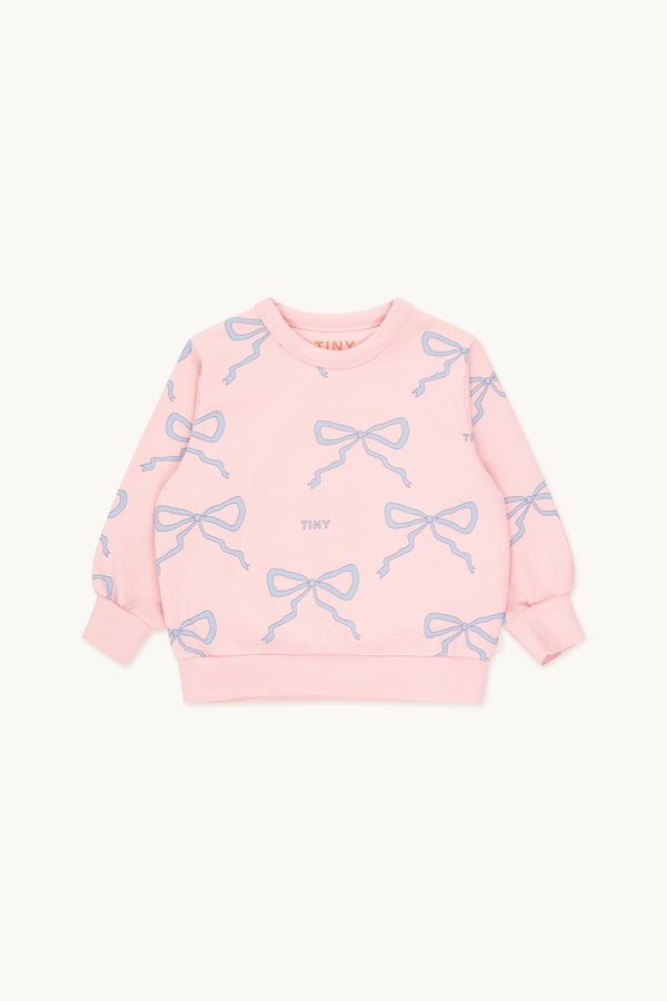 Tiny Cottons Bows Sweatshirt Peach