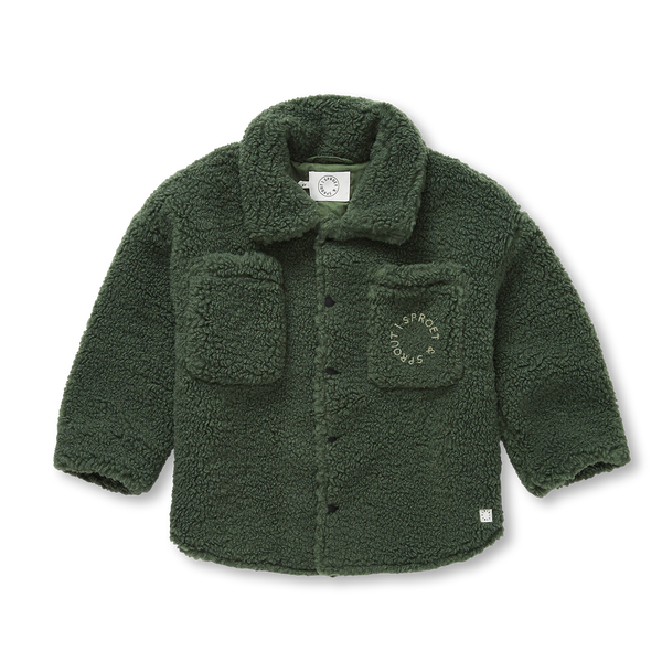 Sproet & Sprout Teddy Shirt Jacket