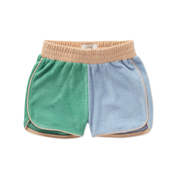 Sproet & Sprout Terry Sport Shorts Colourblock