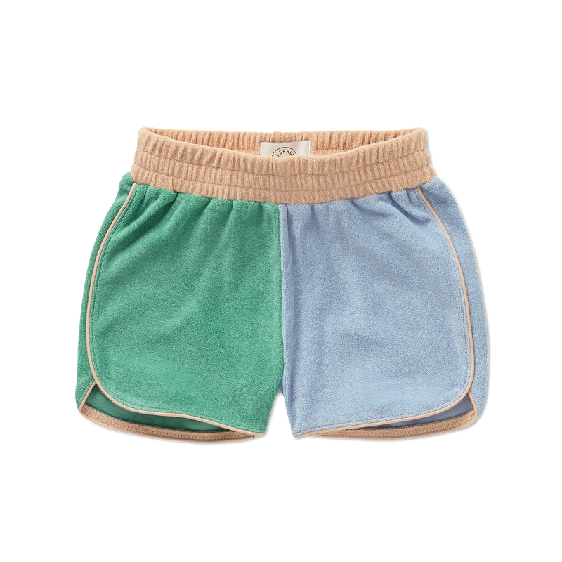 Sproet & Sprout Terry Sport Shorts Colourblock