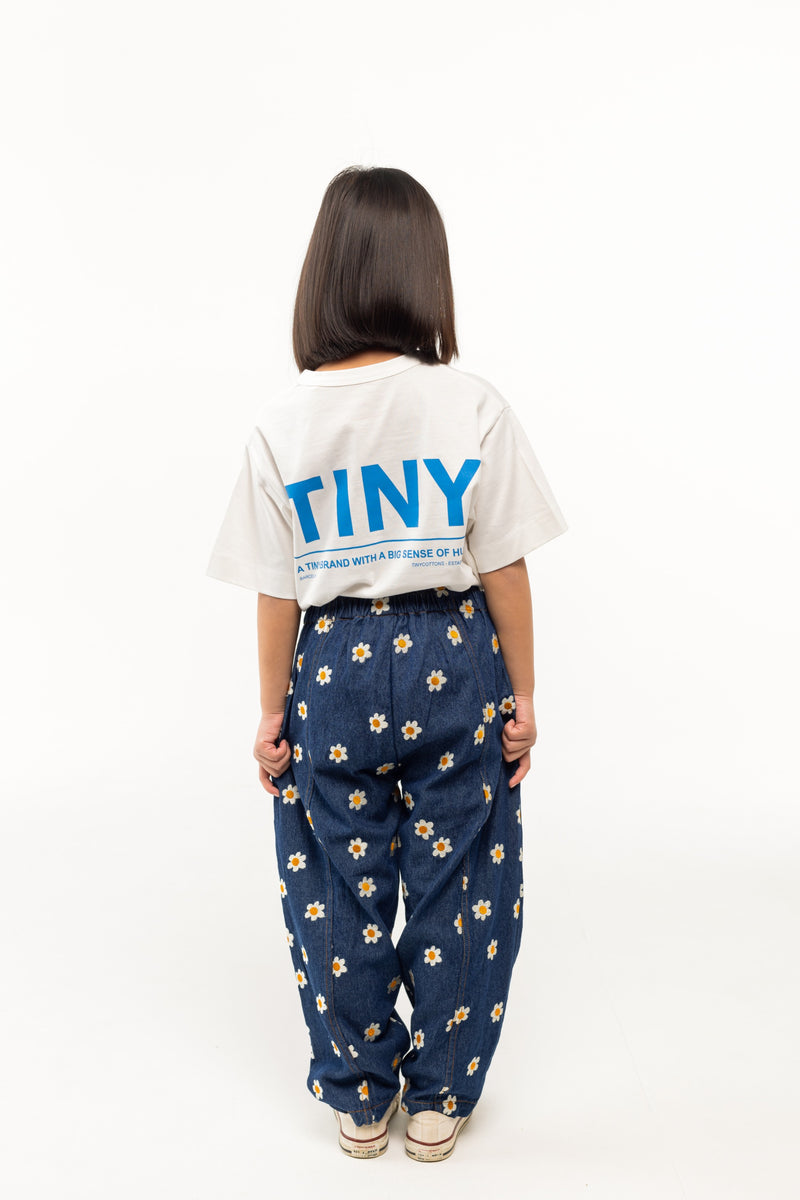 Tiny Cottons Daisy Denim Pant Dark Wash Denim