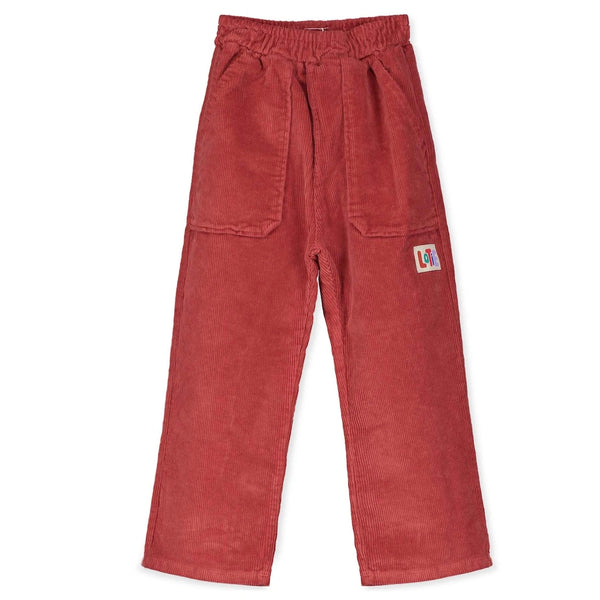 Lötiekids Corduroy Casual Pants Tile