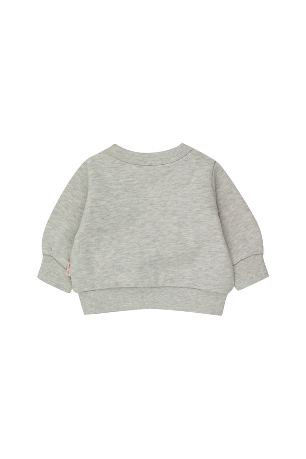 Tiny Cottons Doux Chamonic Baby Sweatshirt Light Cream Heather