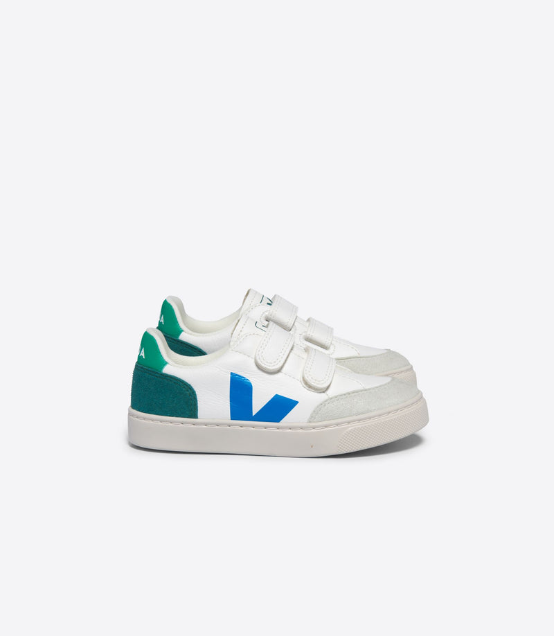 Veja Sneaker Small V-12 Chromofree Extra White Multico Brittany (maat 23-35)