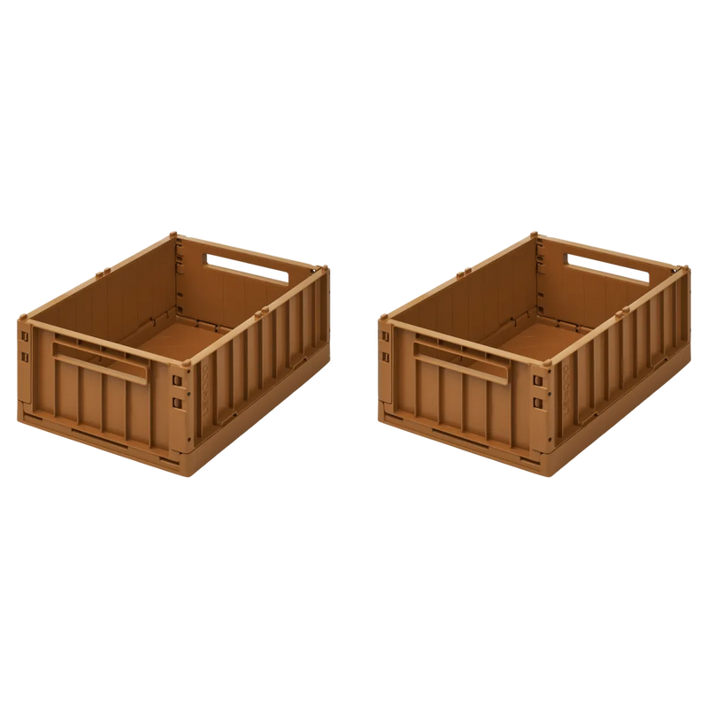 Liewood Weston Storage Box S 2-pack Golden Caramel