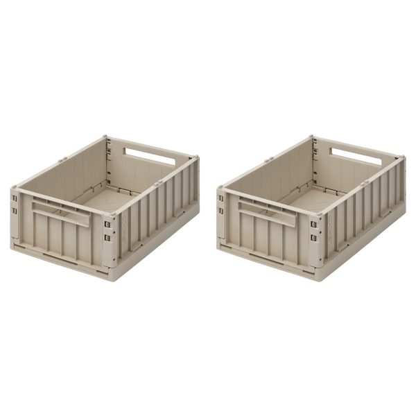 Liewood Weston Storage Box S 2-pack Sandy