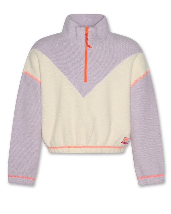 AO76 Divia Mockneck Sweater Lavender