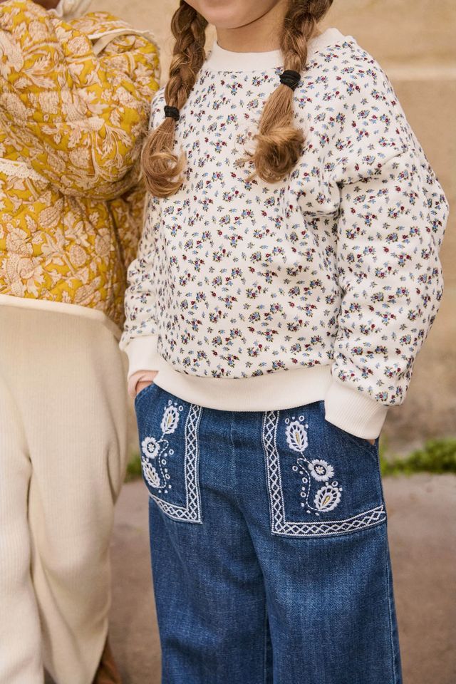 Louise Misha Pants Flofi Stone Blue