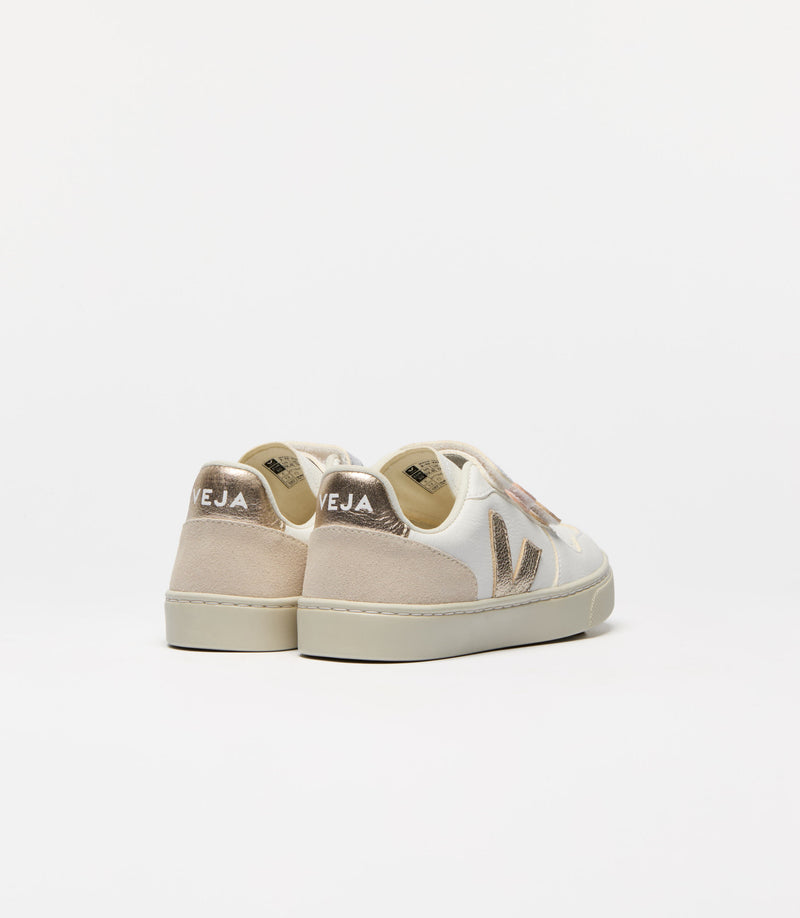 Veja Sneaker V-10 Chromofree Multi White Shiny (23-35)