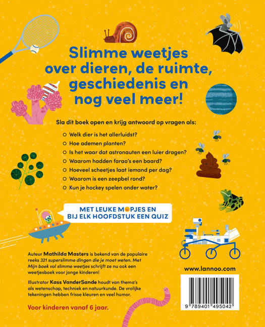 Boek -  Mijn boek vol slimme weetjes en leuke moppen