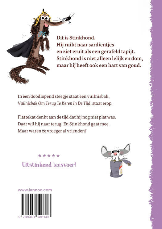 Boek -  Stinkhond Terug in de tijd