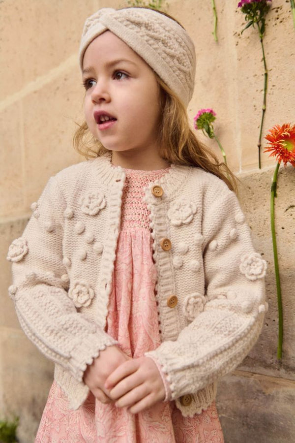 Louise Misha Cardigan Sandy Cream