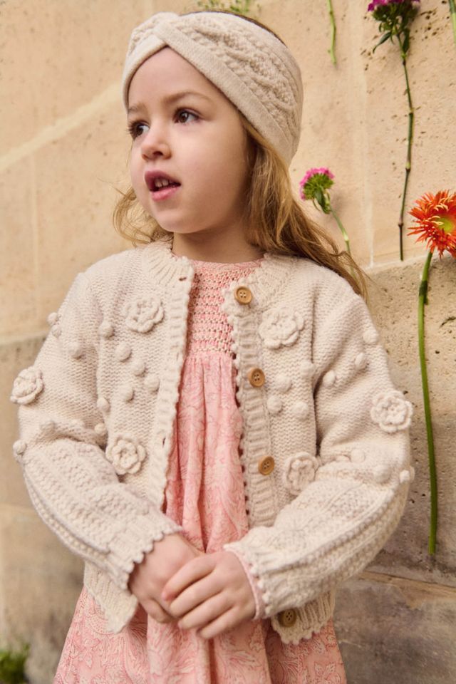 Louise Misha Cardigan Sandy Cream