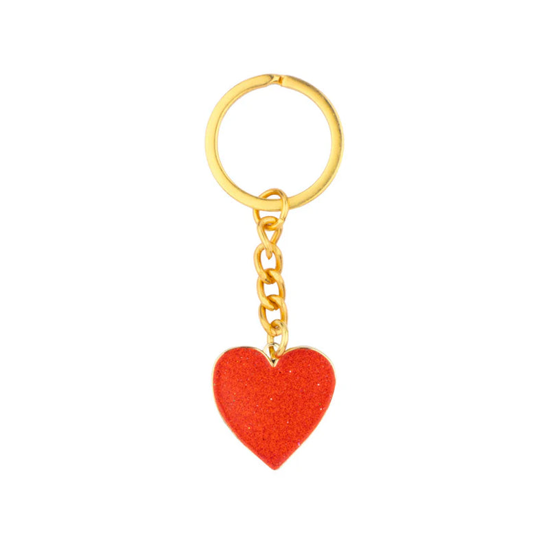 Coucou Suzette - Key Ring Sleutelhanger Hart