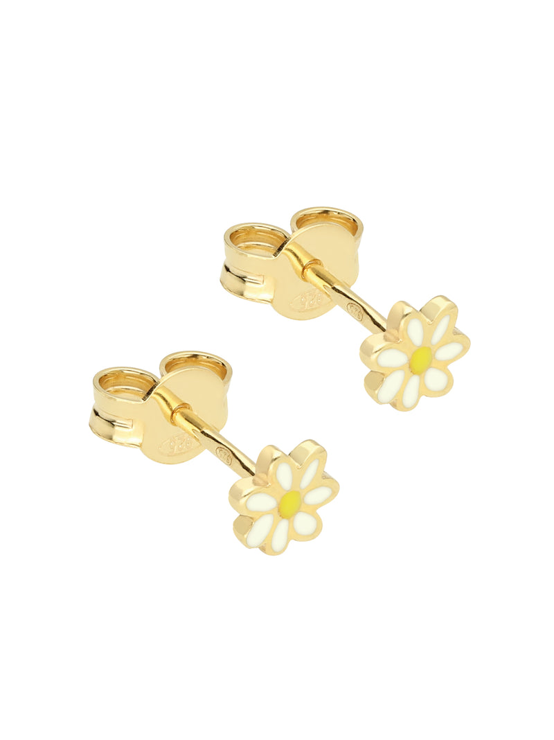 Selva Sauvage Earstuds Daisy White