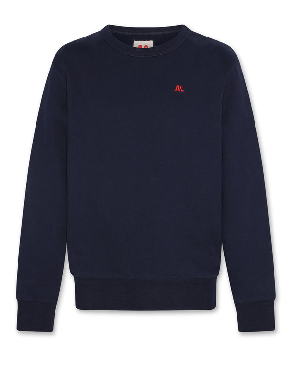 AO76 Tom Sweater Logo Classic Navy