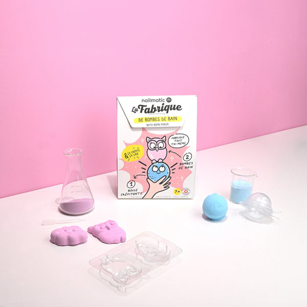 Nailmatic Set Bath Bomb + Crackling Bath Ball Maker