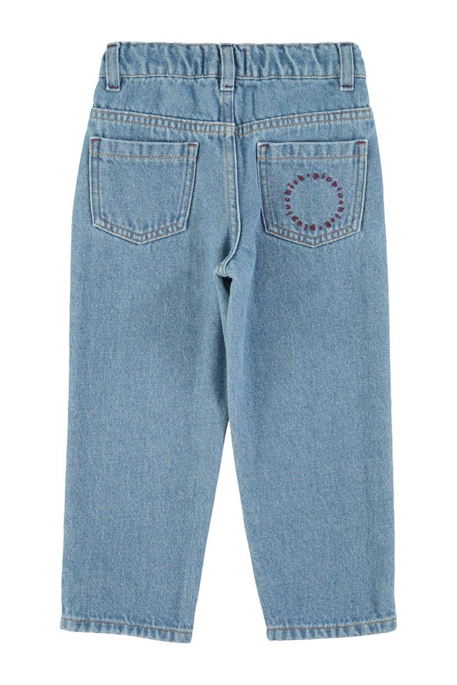 PiuPiuchick Unisex Trousers Washed Navy Denim