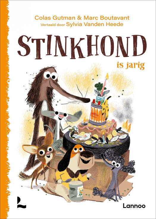 Boek -  Stinkhond is jarig