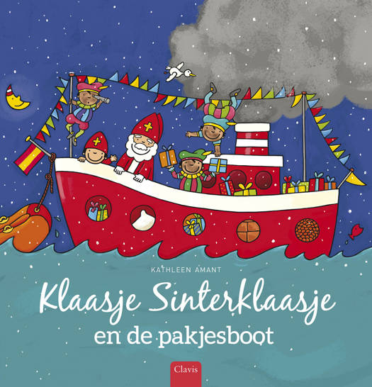 Boek Klaasje Sinterklaasje En De Pakjesboot
