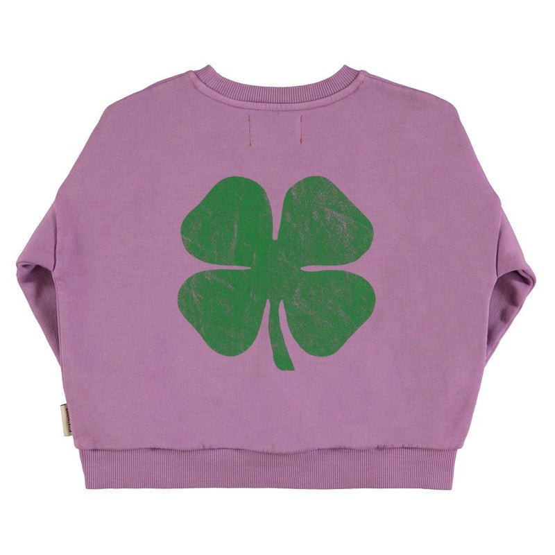 PiuPiuchick Sweatshirt Mauve/Lucky Luke Print