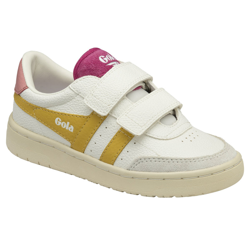 Gola Falcon Strap Velcro Sneaker Coral Pink (maat 26-35)
