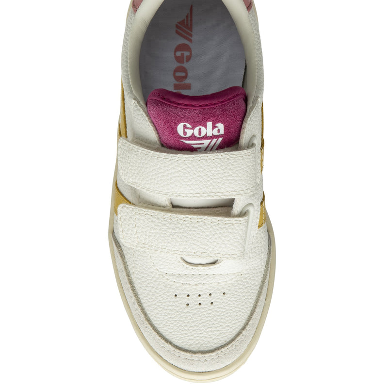 Gola Falcon Strap Velcro Sneaker Coral Pink (maat 26-35)