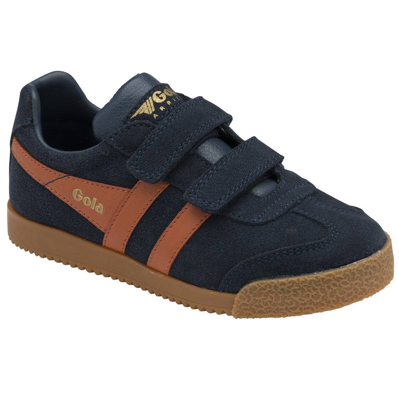 Gola Harrier Strap Navy/Moody Orange (maat 27-36)