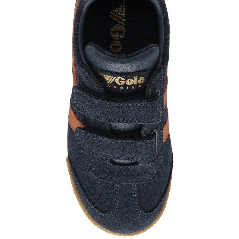 Gola Harrier Strap Navy/Moody Orange (maat 27-36)