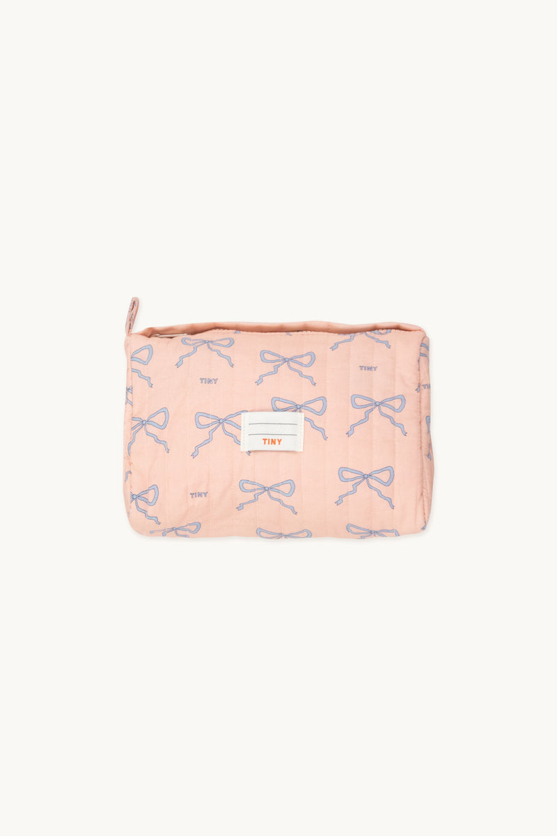 Tiny Cottons Bows Big Pouch Wild Rose