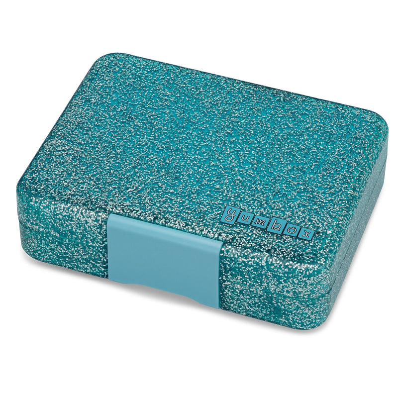 Yumbox Snack 3-vakken Aqua Glitter