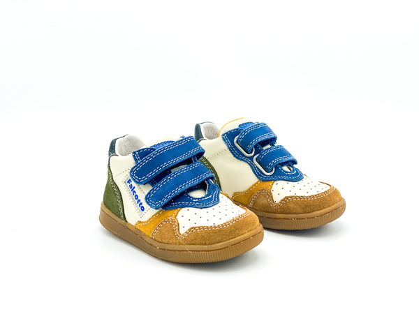 Falcotto Velcro Basketter Blauw  (maat 18-26)