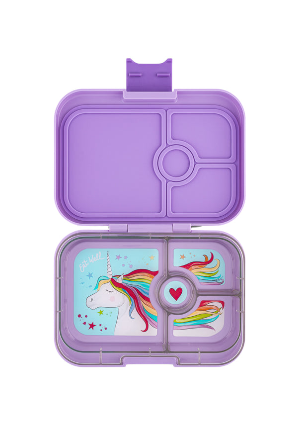 Yumbox Panino 4-vakken Lavande Paars/Eenhoorn