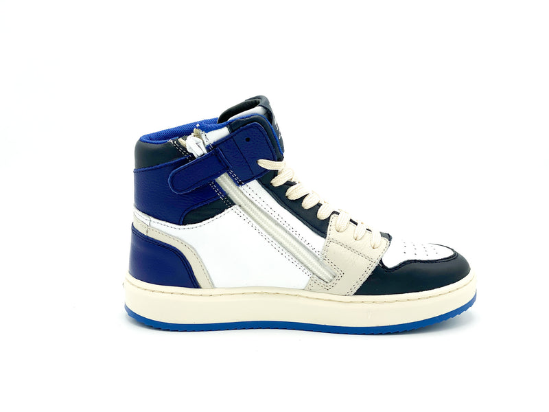 Hip Basketter Wit Cobalt (maat 34-40)