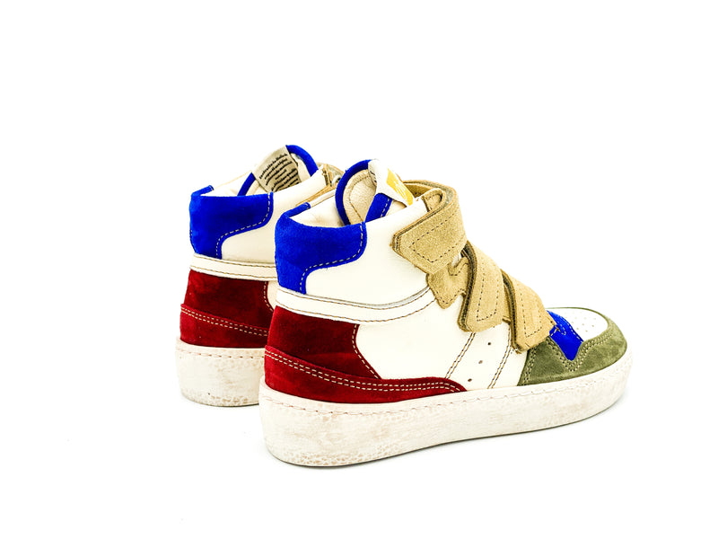 Ocra Wit Multicolor Basketter Velcro (maat 26-35)