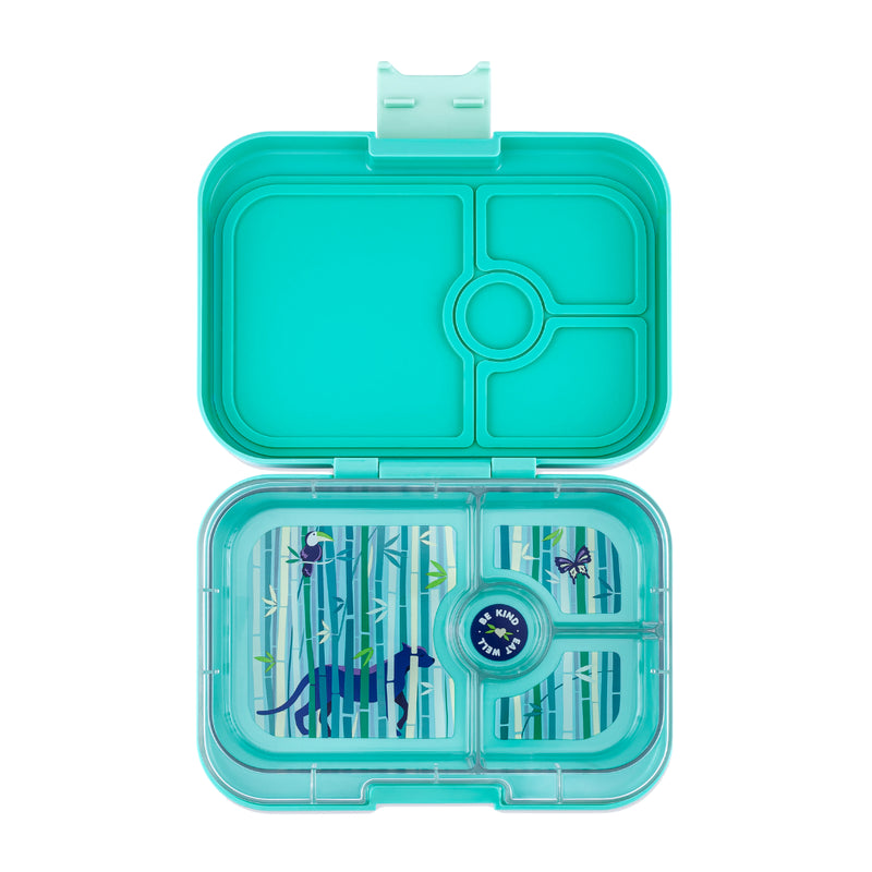 Yumbox Panino 4-Vakken Tropical Aqua/Panther Tray