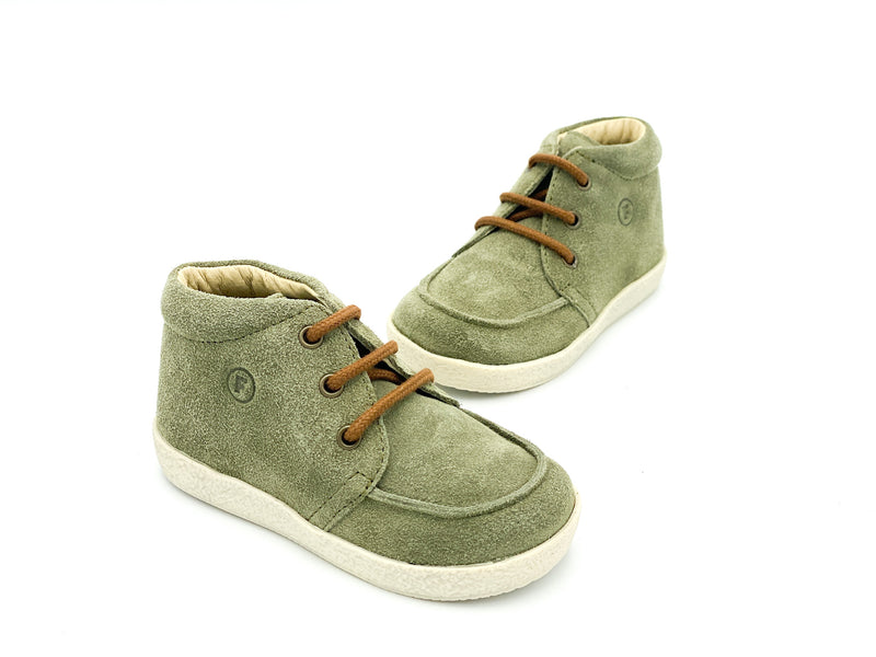 Falcotto Khaki Veterschoentje (maat 19-24)