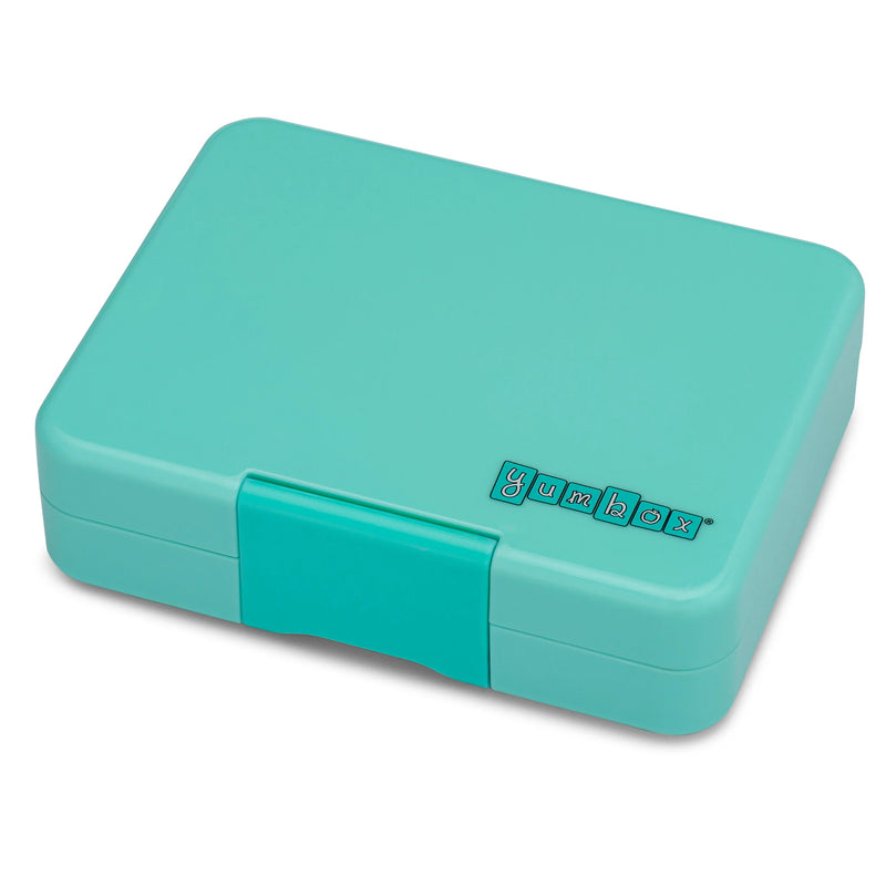 Yumbox Snack 3-vakken Miami Aqua/Rainbow Tray