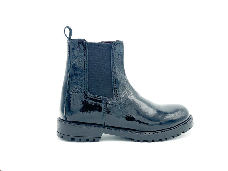 Clic Chelseaboot Lak Zwart (maat 30-36)