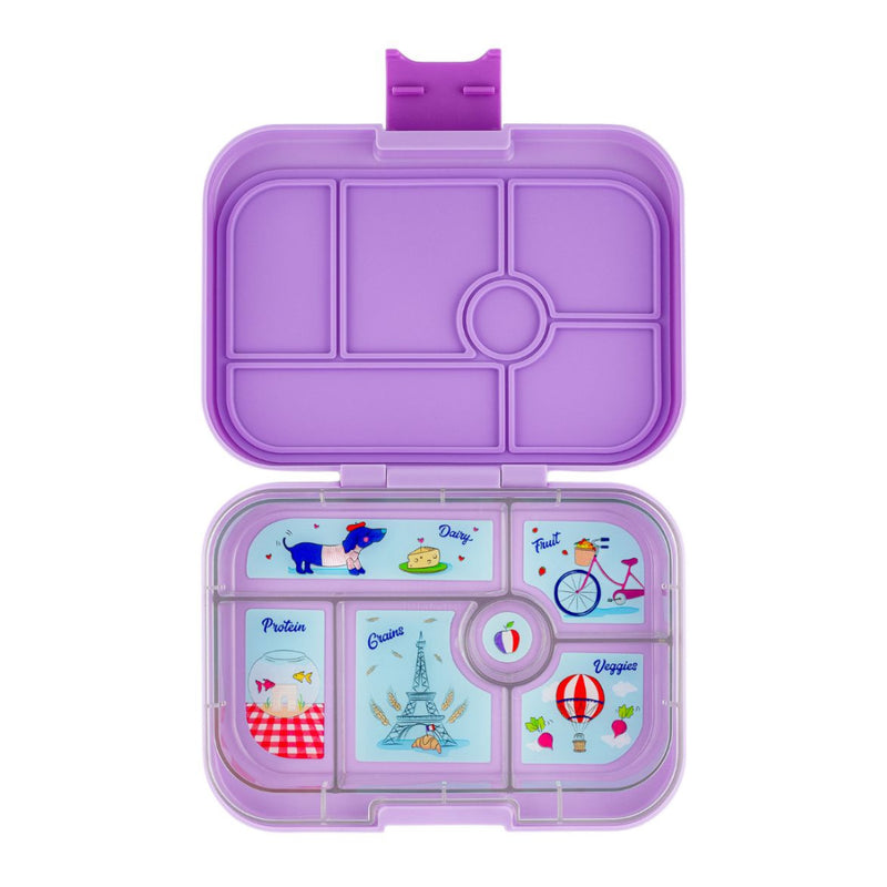 Yumbox Original 6-vakken Lulu Purple/Paris Tray