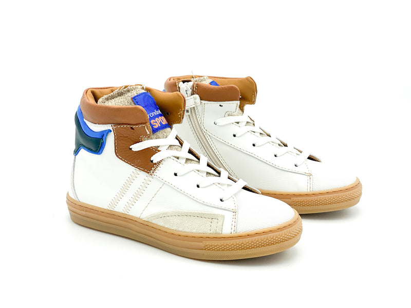 Rondinella Multi White Basketter (maat 29-35)