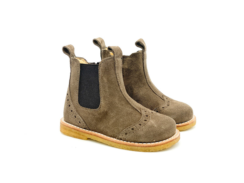 Angulus Eerste Chelseaboot Taupe (maat 20-25)