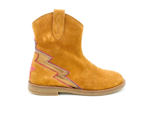 Ocra Cowboylaars Bruin (maat 28-35)