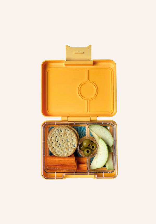 Yumbox Snack 3-vakken Yoyo Yellow/Shark