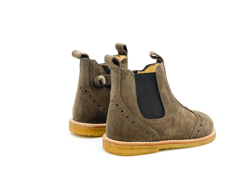 Angulus Eerste Chelseaboot Taupe (maat 20-25)