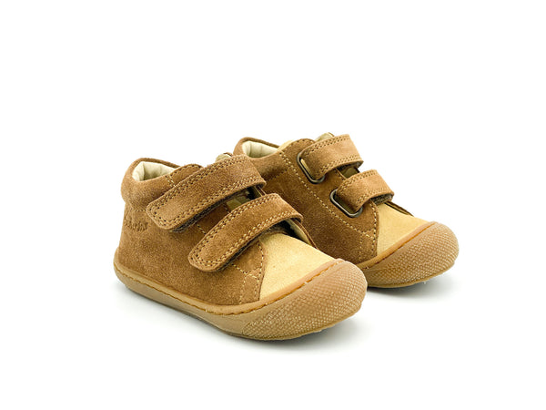 Naturino Bruin Velcro Schoentje (maat 18-23)