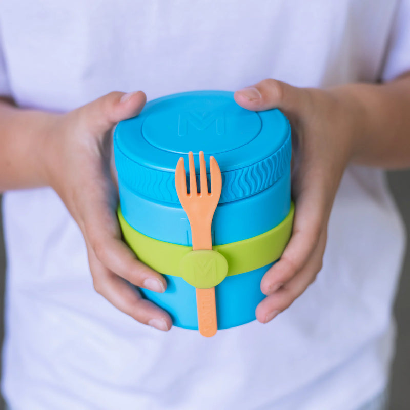Yumbox MontiiCo Thermos Voedselpot Coastal Blauw