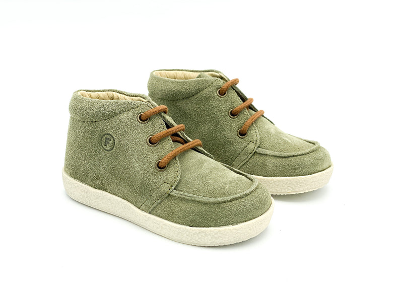 Falcotto Khaki Veterschoentje (maat 19-24)